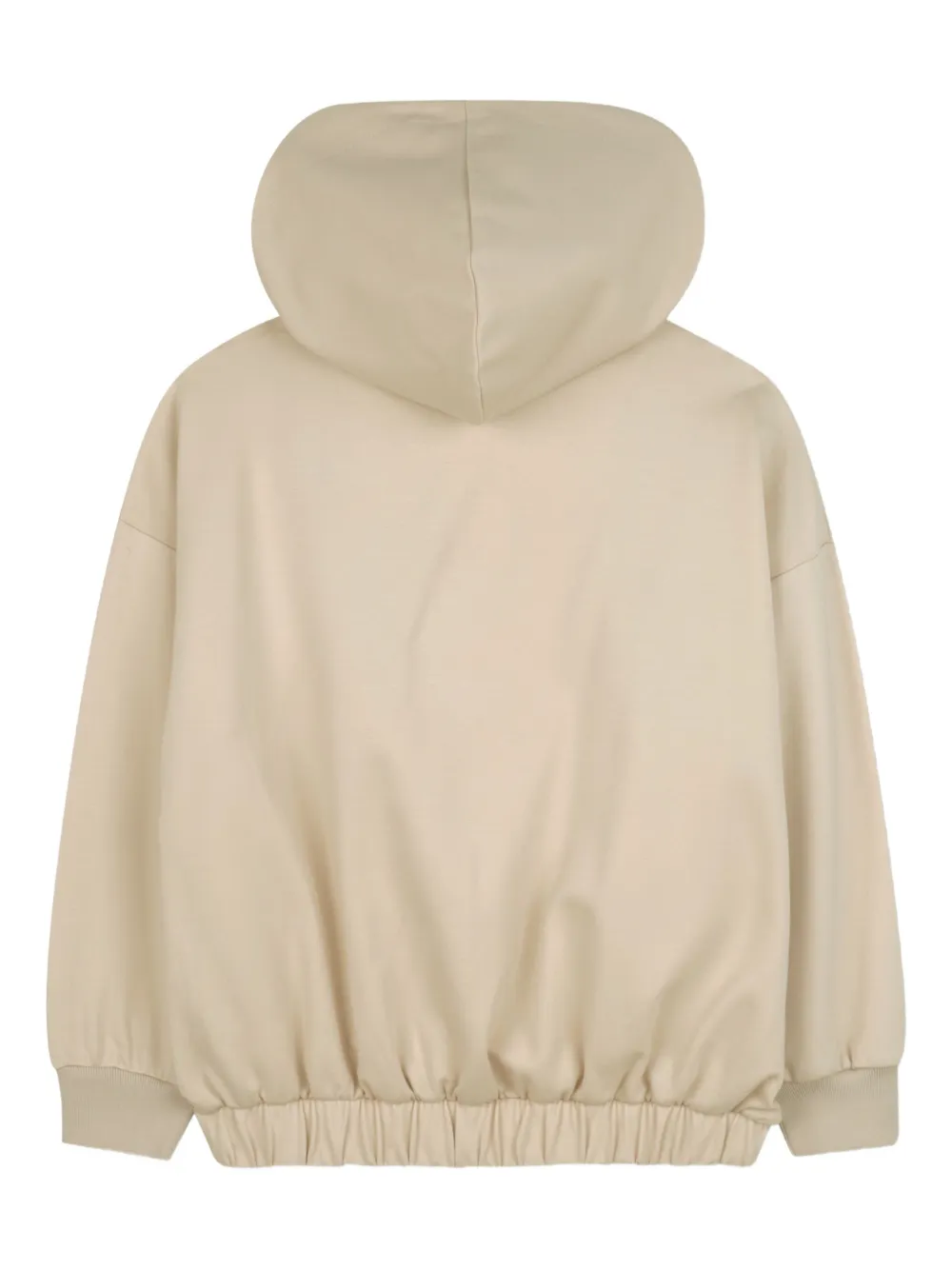 Dkny Kids Hoodie met rits Beige