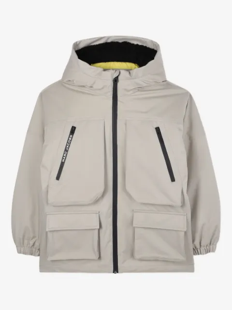 Marc Jacobs Kids hooded utility jacket