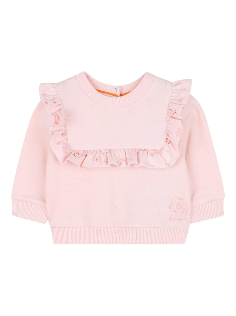 Kenzo Kids Top en legging met ruches Roze