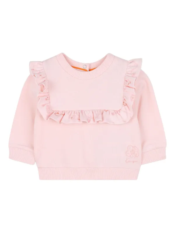 Kenzo Kids ラッフル ツーピース セットアップ | ピンク Kenzo Kids ラッフル ツーピース セットアップ | ピンク
