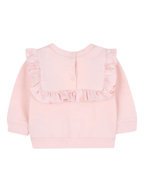 Kenzo Kids ラッフル ツーピース セットアップ | ピンク Kenzo Kids ラッフル ツーピース セットアップ | ピンク