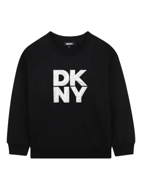 Dkny Kids سويت شيرت بطبعة شعار الماركة