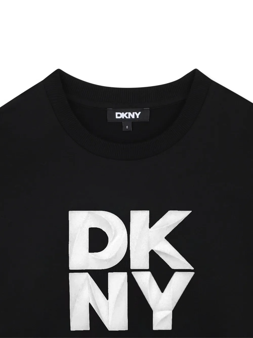 Dkny Kids Sweater met logoprint Zwart