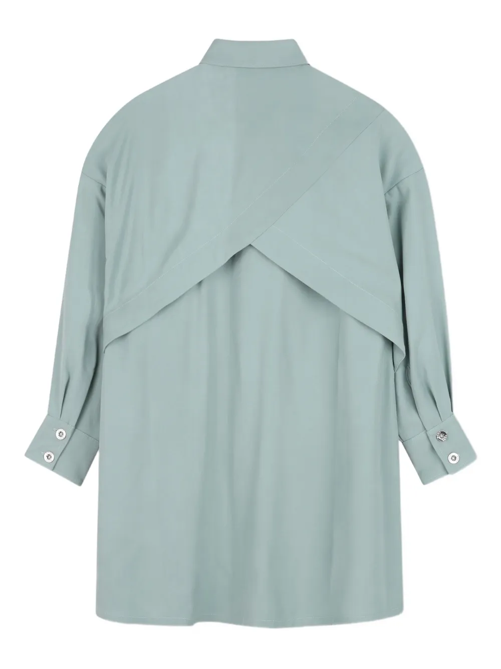 Dkny Kids Button-up jurk Blauw