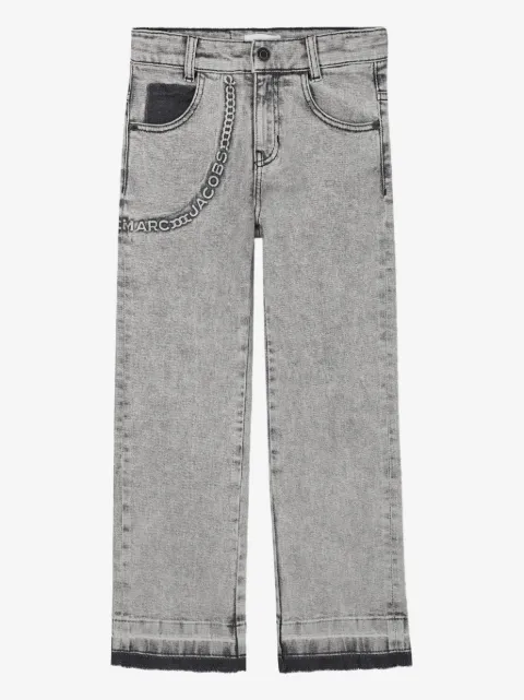 Marc Jacobs Kids logo-print jeans