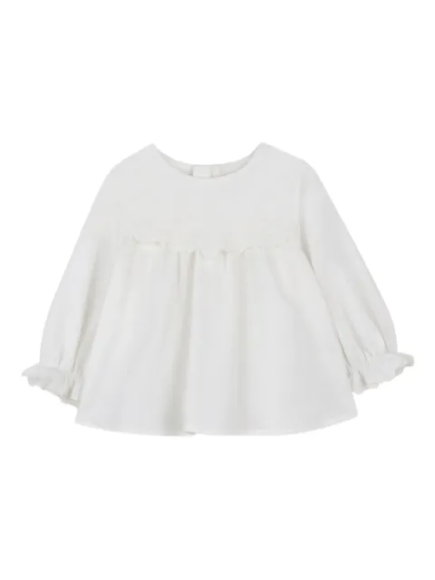 Chloé Kids ruffled-sleeve blouse