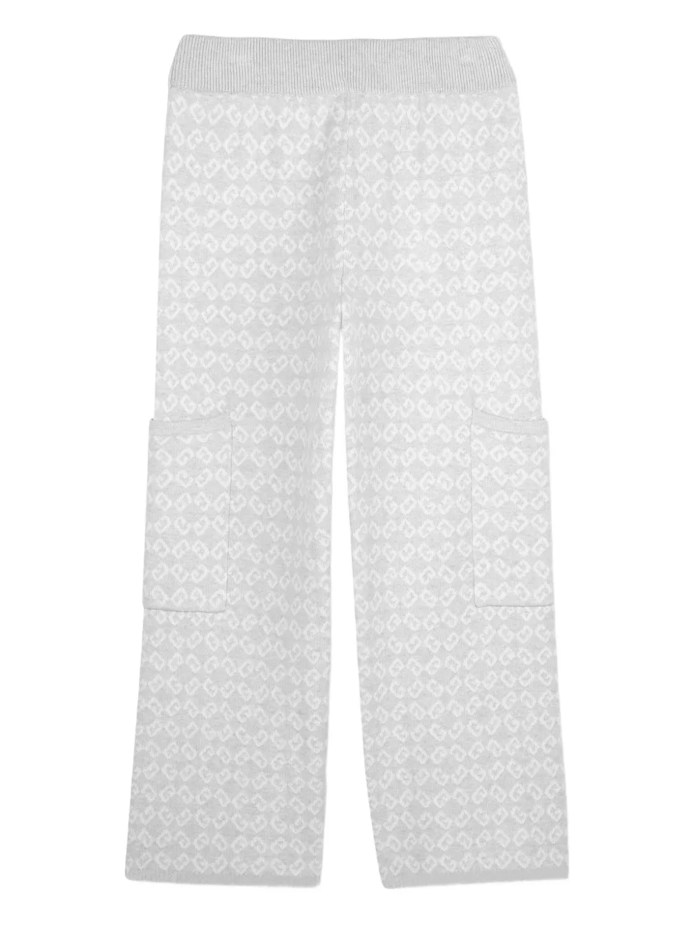 Givenchy Kids Broek met logopatroon Grijs