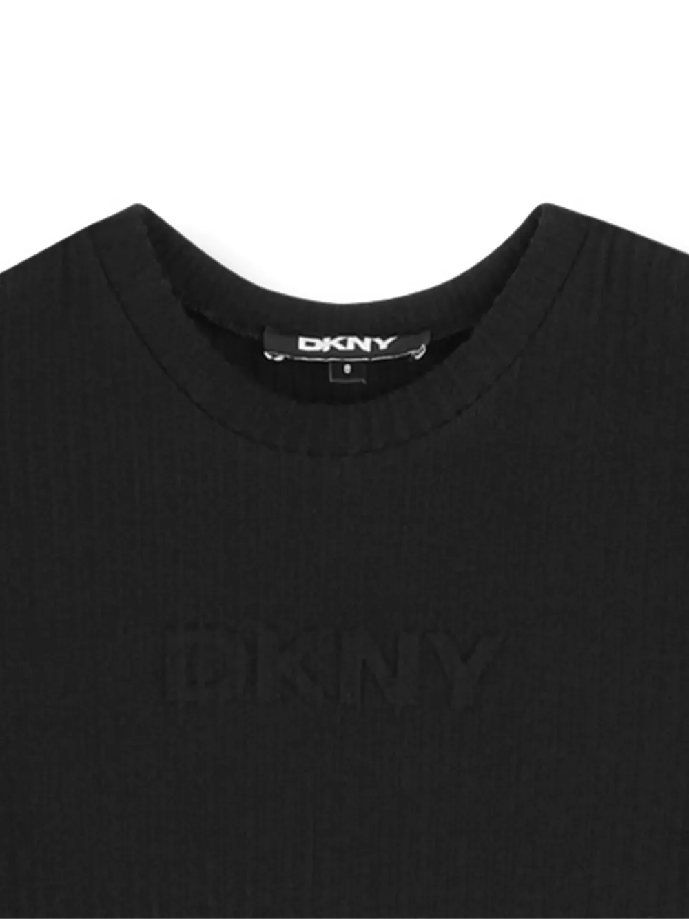 Dkny Kids Flared jurk Zwart