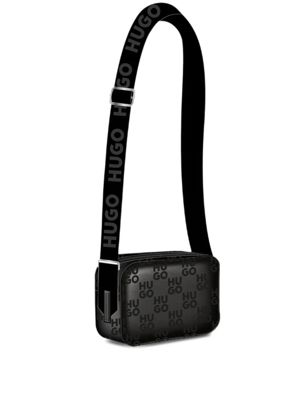 HUGO KIDS Crossbodytas met reliëf Zwart