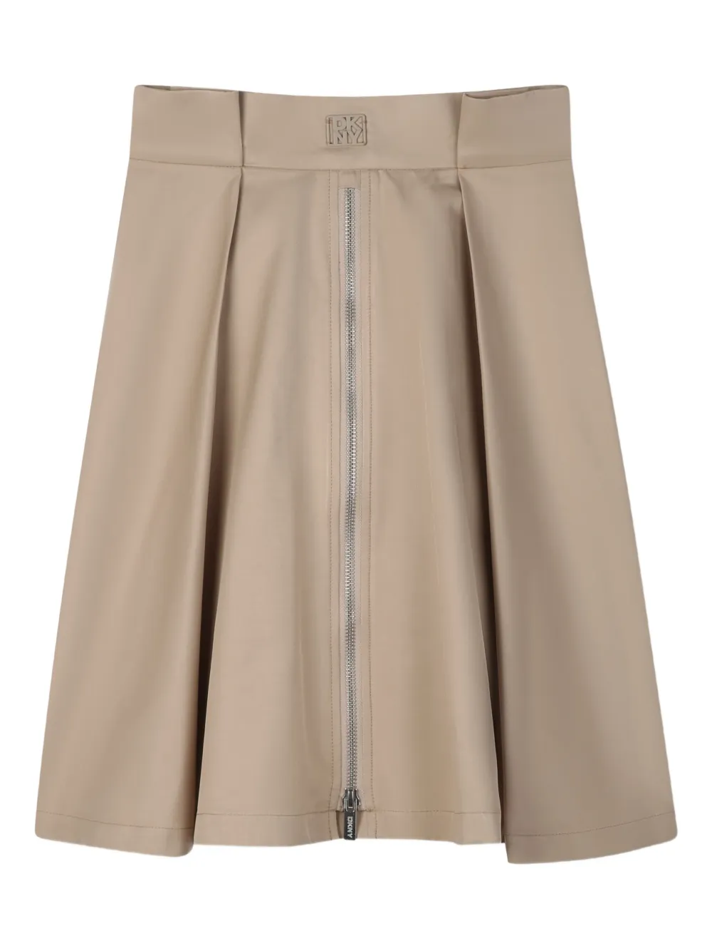 Dkny Kids Plooirok met A-lijn Beige