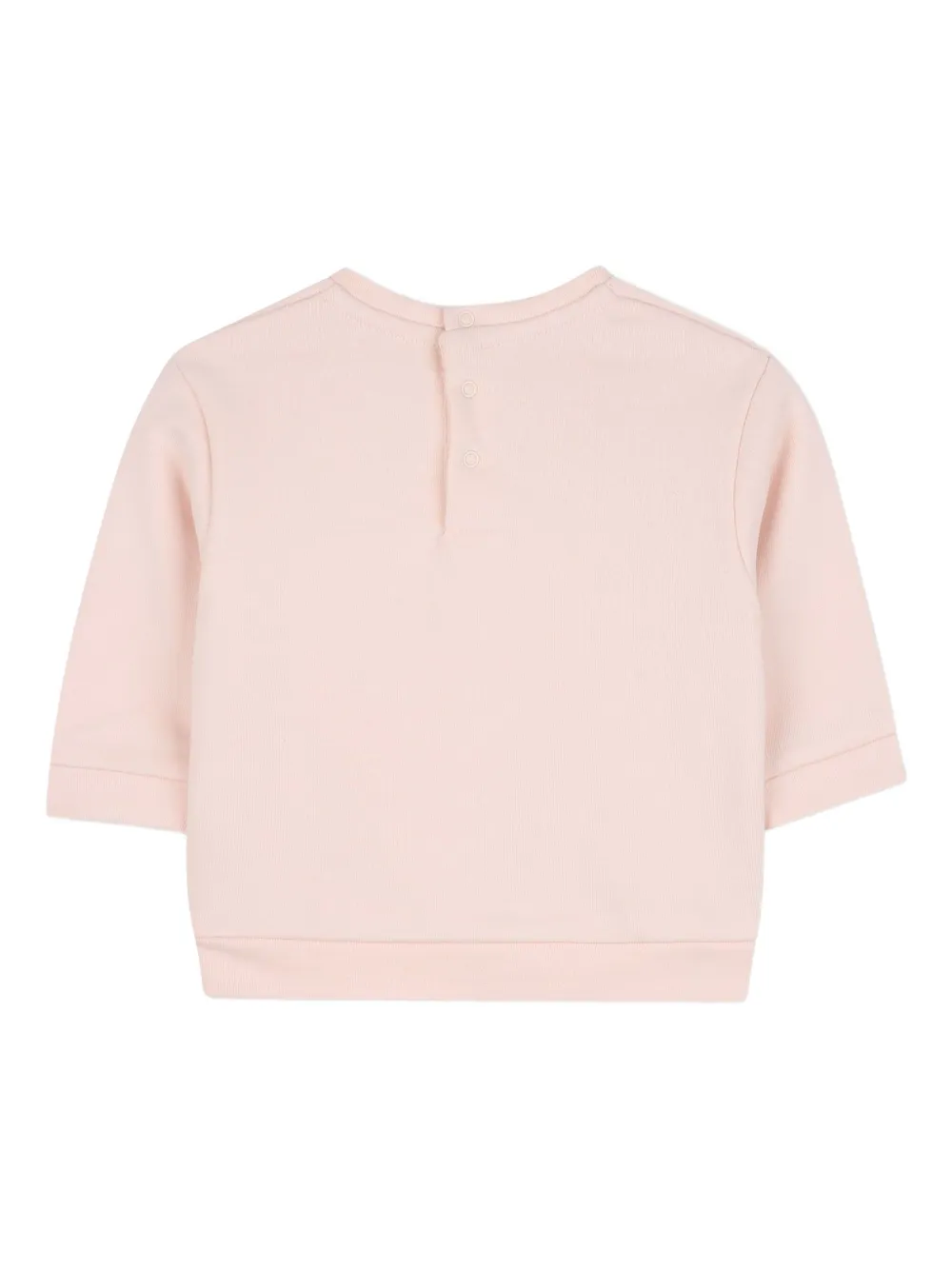 Chloé Kids T-shirt met logoprint Roze