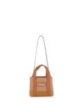 Chloé Kids logo-print canvas tote bag - Neutrals