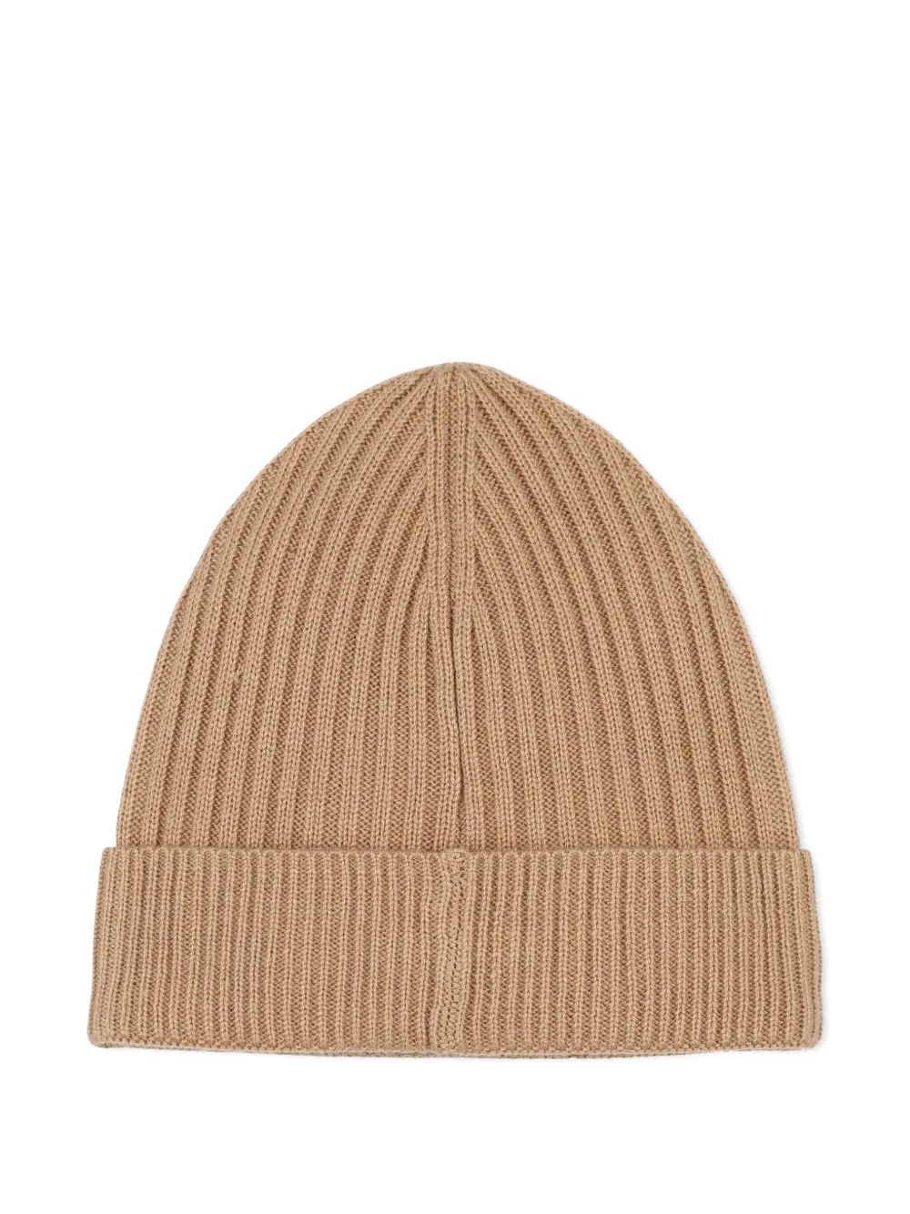 BOSS Kidswear Ribgebreide muts - Beige