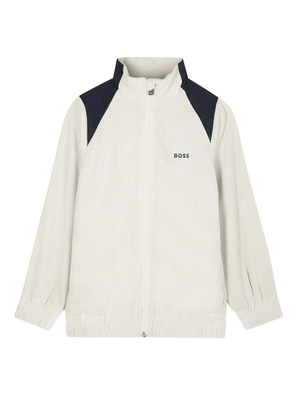 BOSS Kidswear Jack met rits Wit