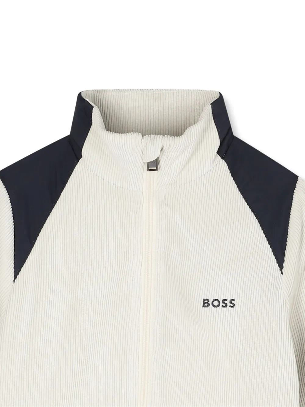 BOSS Kidswear Jack met rits Wit
