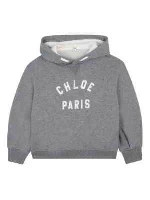 Chloe - クロエ CHLOE 【大人もOK】キッズ パーカー プルオーバー ロゴ