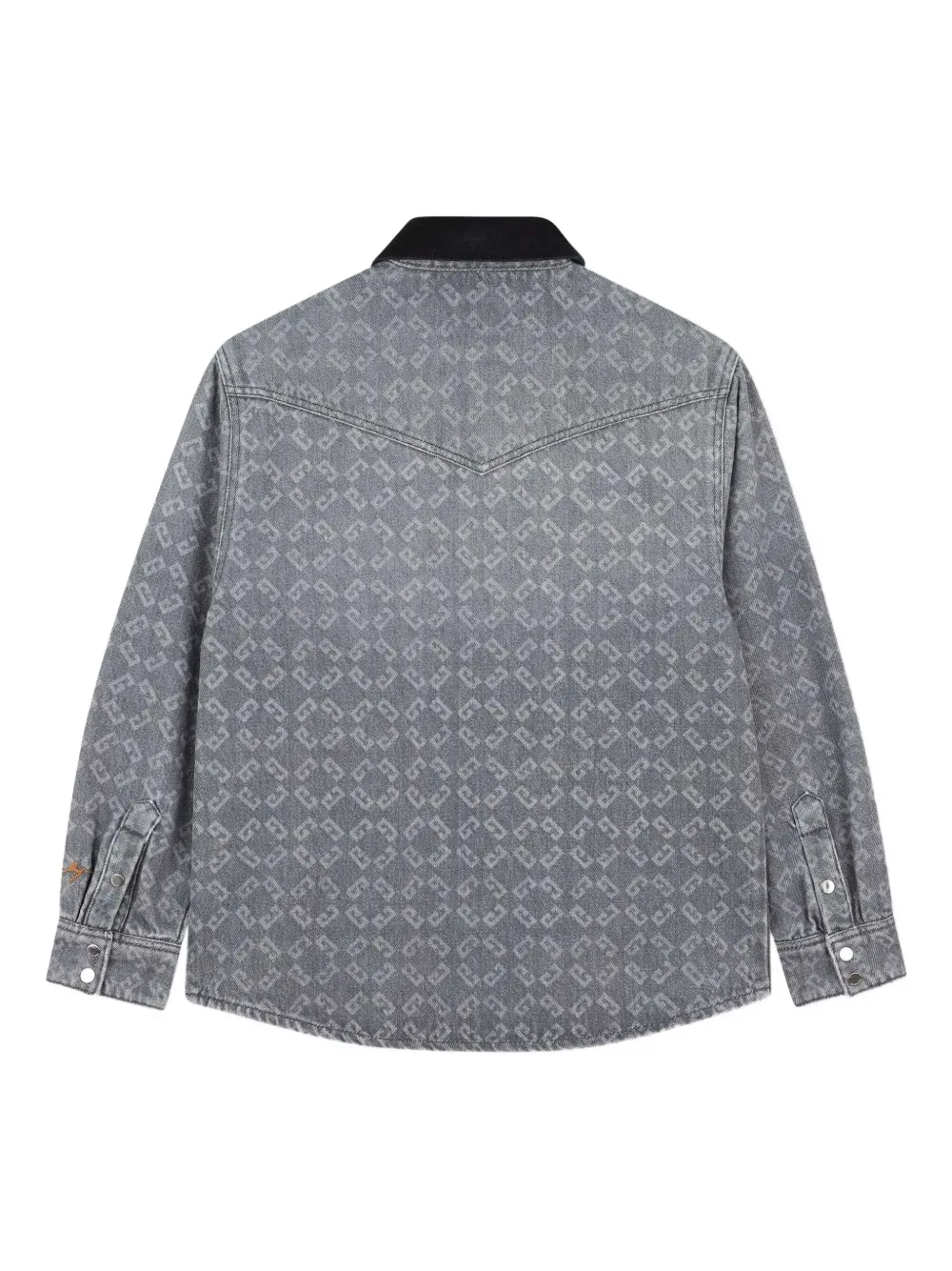 Givenchy Kids monogram denim shirt | Boys Shirts | Image 2
