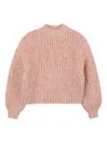 Billieblush chunky-knit sweater - Orange