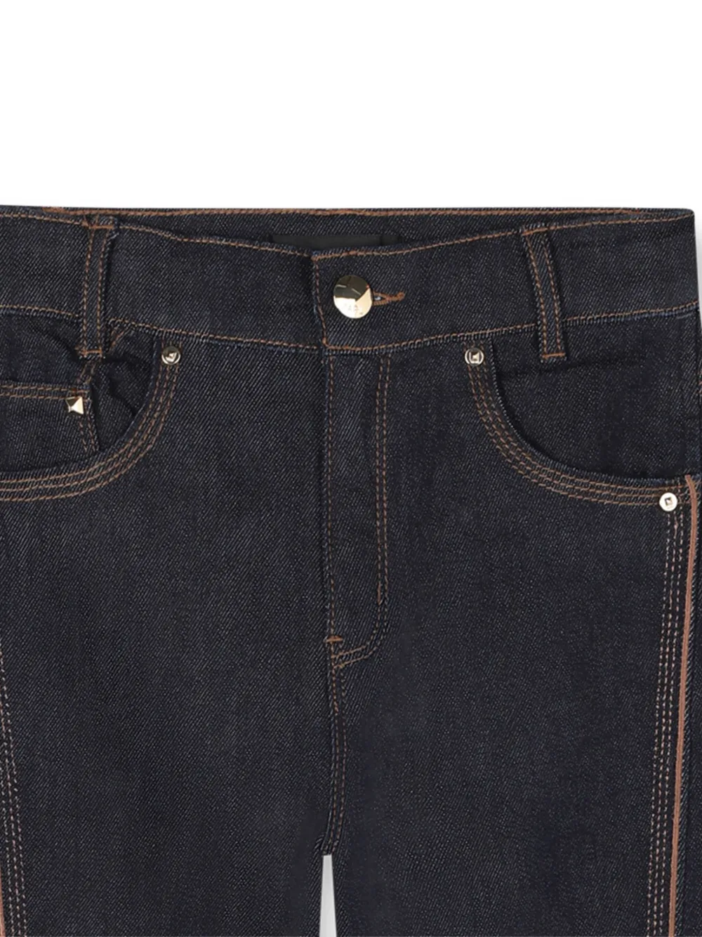 Karl Lagerfeld Kids Katoenen jeans Blauw