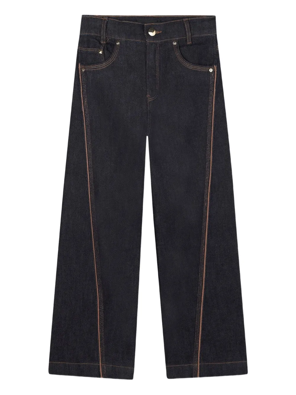 Karl Lagerfeld Kids Katoenen jeans Blauw