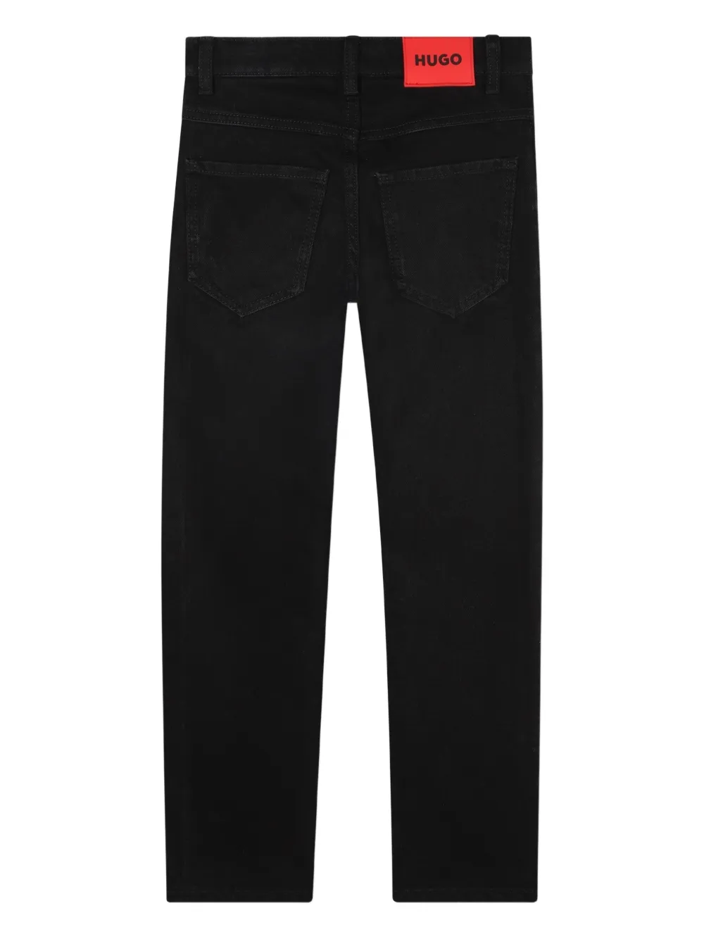 HUGO KIDS Jeans met 5 zakken Zwart