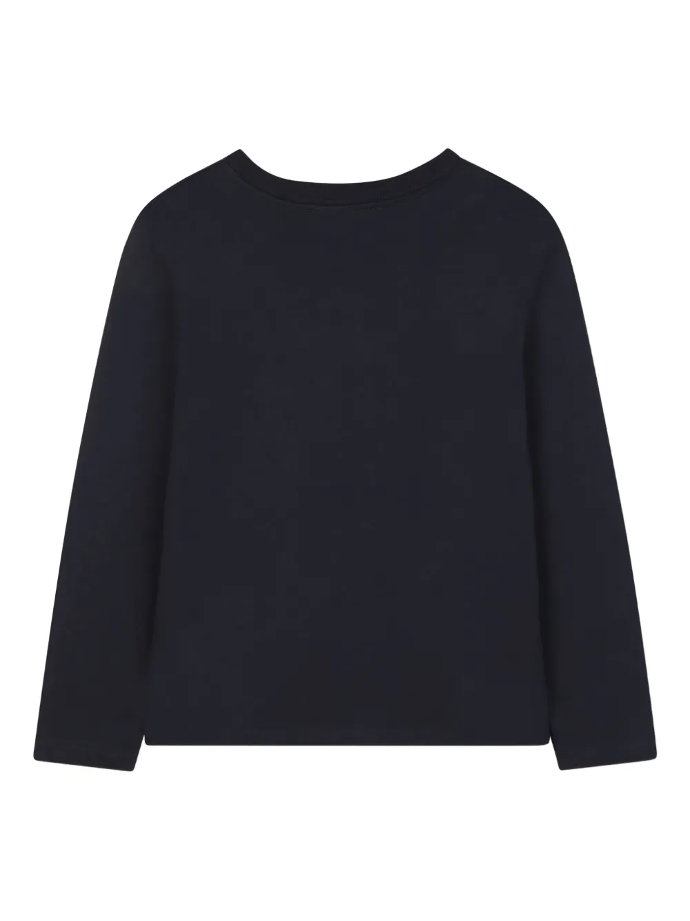 Chloé Kids T-shirt met logoprint Blauw