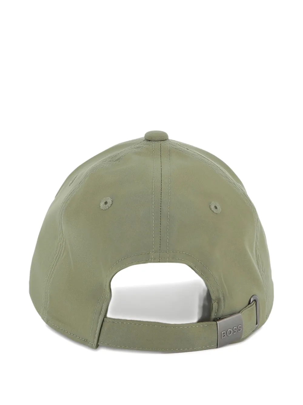 BOSS Kidswear Honkbalpet met logo-reliëf Groen