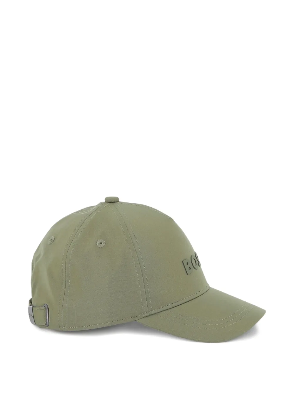 BOSS Kidswear Honkbalpet met logo-reliëf Groen