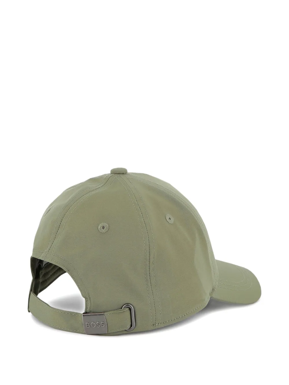 BOSS Kidswear Honkbalpet met logo-reliëf Groen