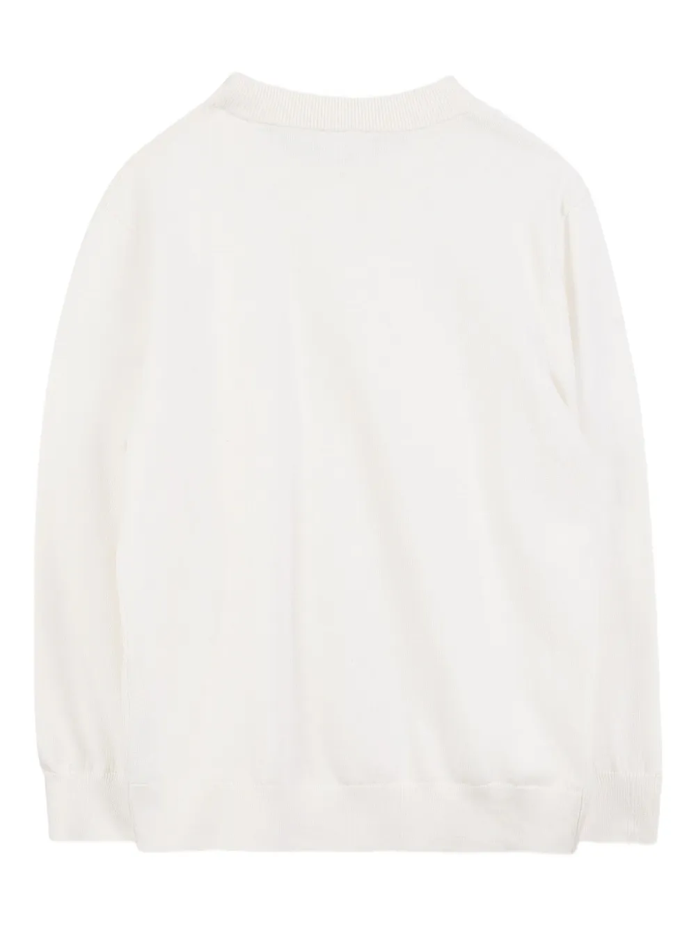 Givenchy Kids Sweater met logopatch Wit