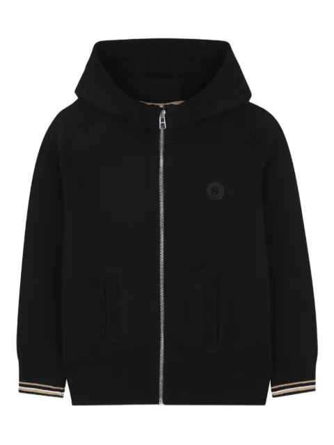 BOSS Kidswear zip-up hoodie