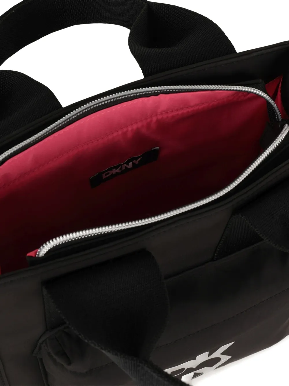 Dkny Kids Shopper met logo Zwart