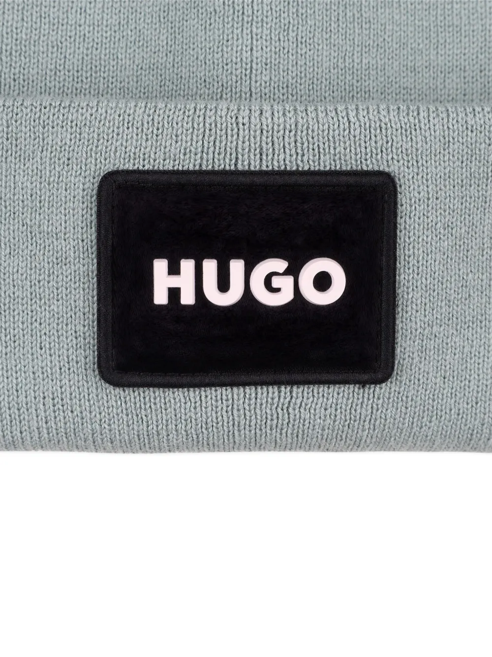 HUGO KIDS Muts met logopatch TRUE BLUE