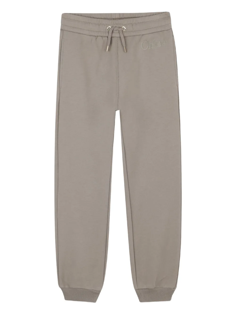 Chloé Kids Trainingsbroek met elastische taille Grijs