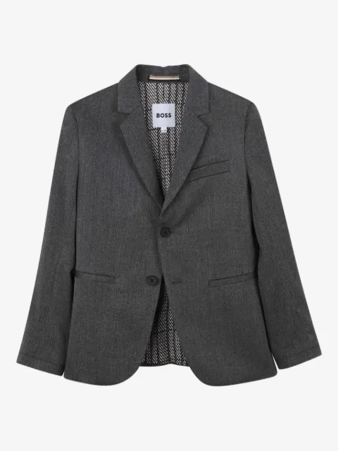 BOSS Kidswear single-breasted blazer