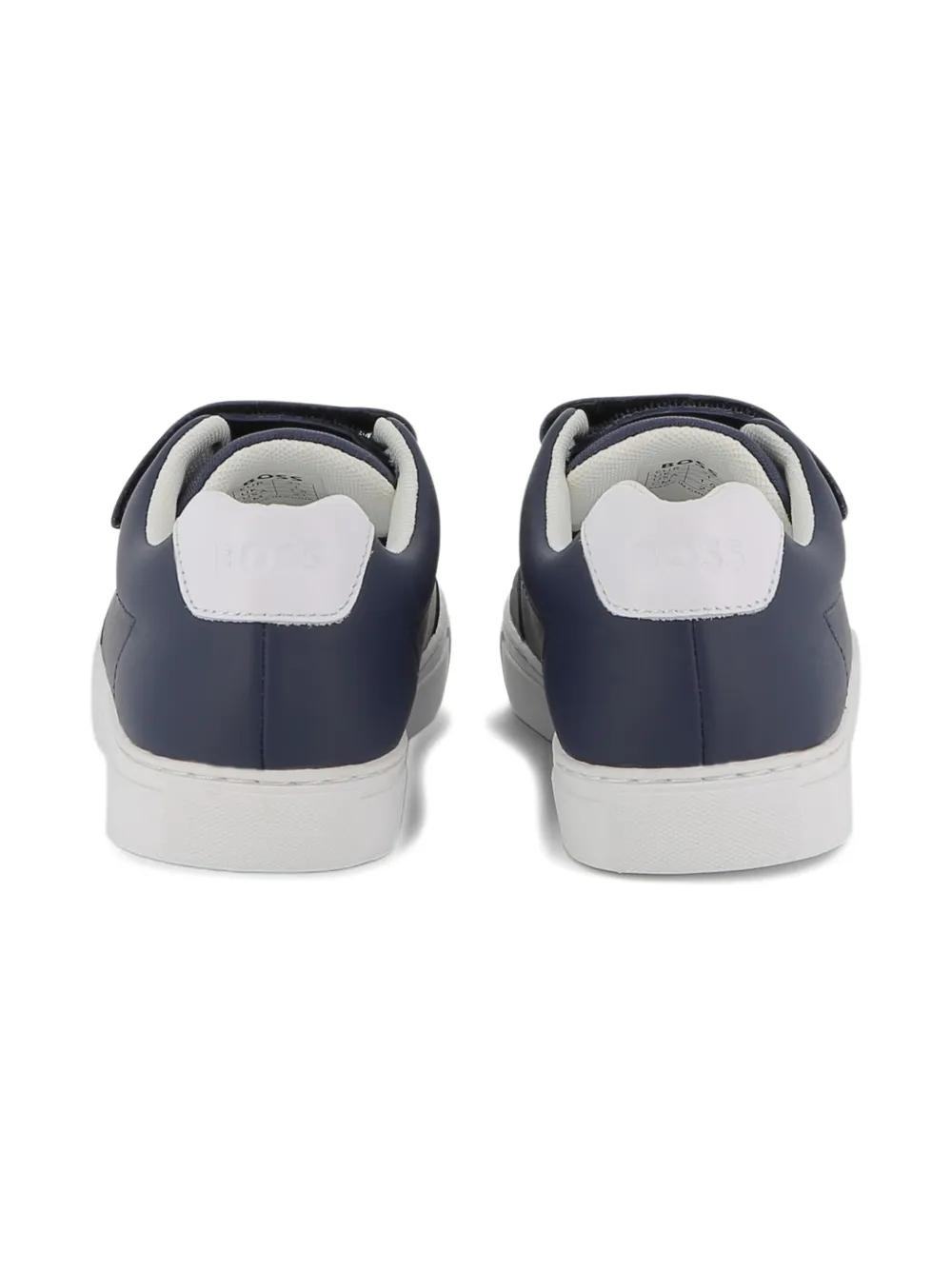BOSS Kidswear touch-strap sneakers Blue