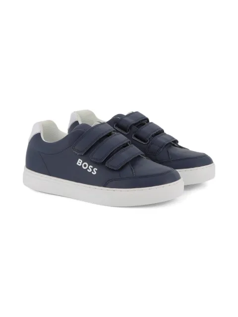 BOSS Kidswear touch-strap sneakers