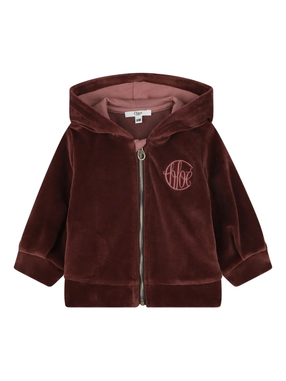 Chloé Kids Trainingspak met geborduurd logo Rood