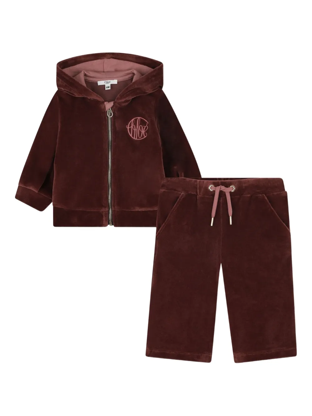 Logo-Embroidered Zip-Up Tracksuit