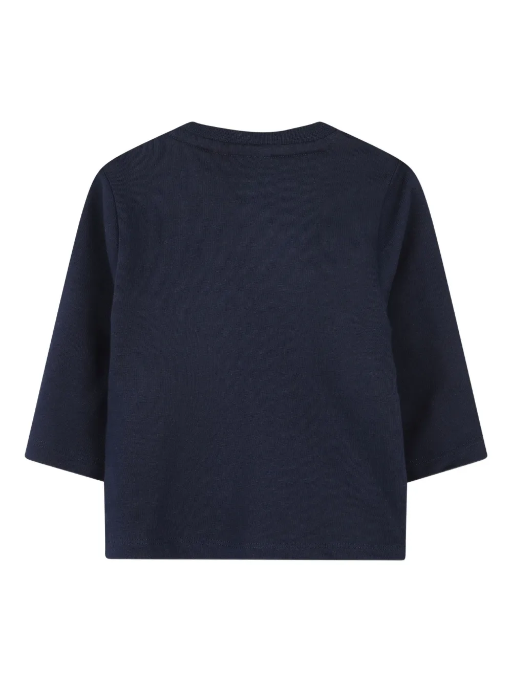 BOSS Kidswear T-shirt met lange mouwen Blauw