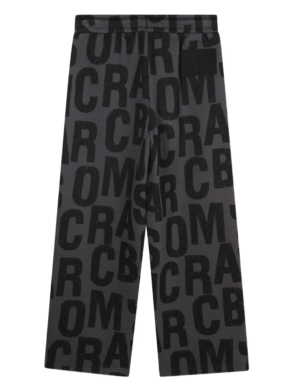 Marc Jacobs Kids Jumbled Logo pattern sweatpants | Tracksuit Bottoms | Image 2