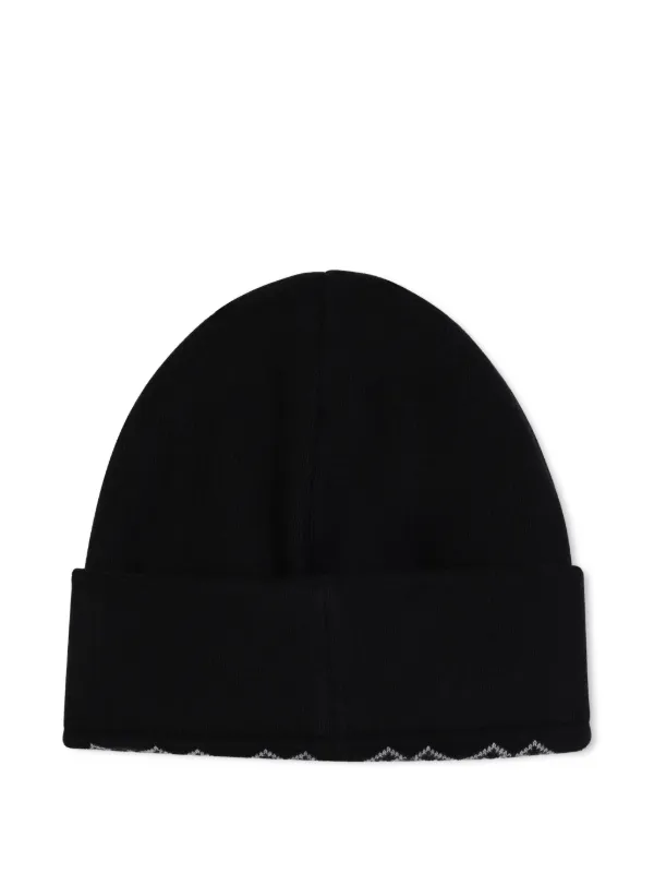 Givenchy Kids logo-embroidered Beanie Hat | Black | FARFETCH display picture 1