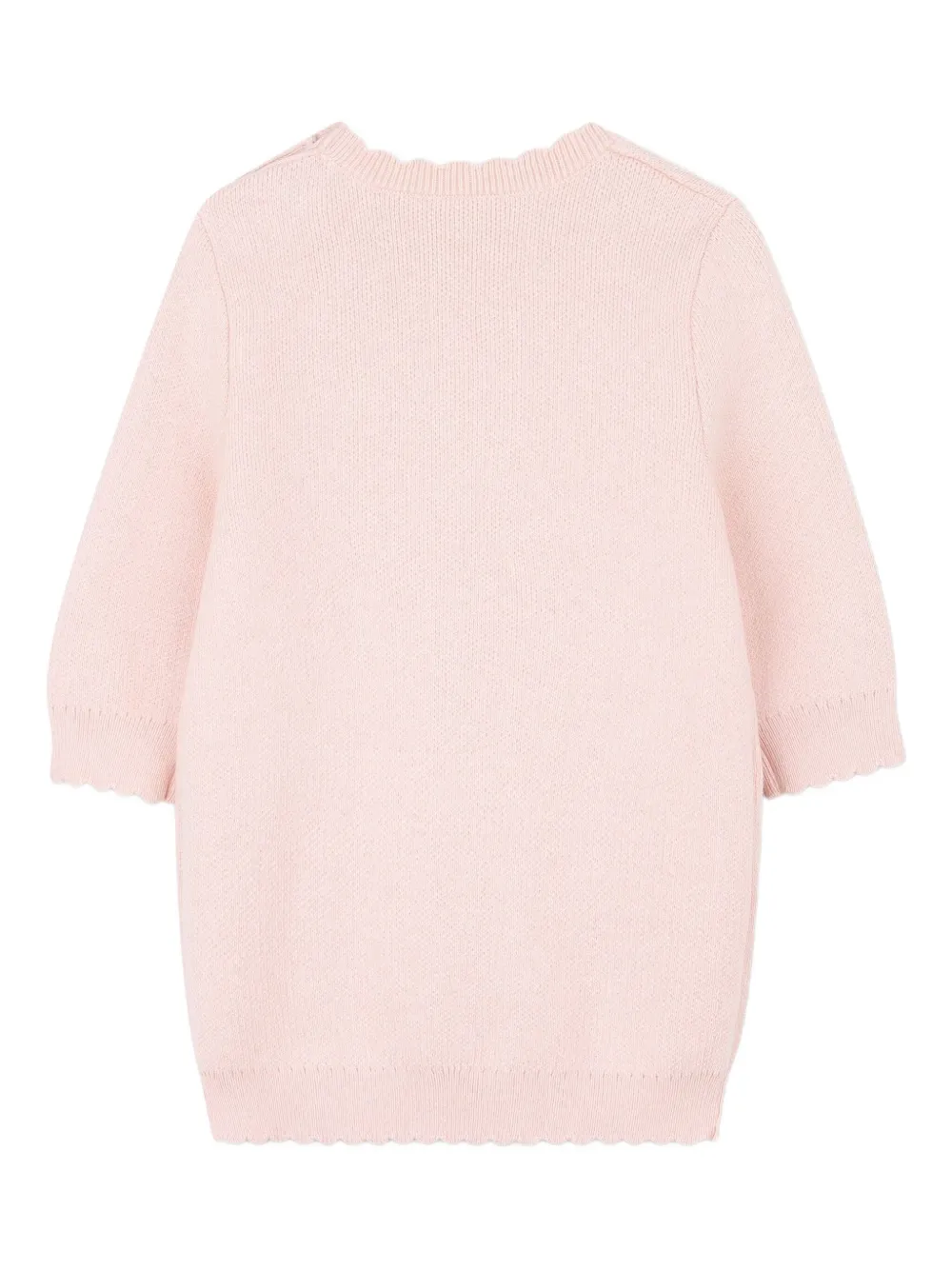 Chloé Kids Jurk met geborduurd logo - Roze