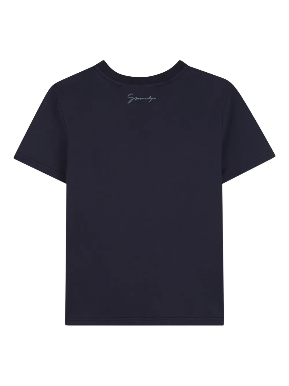 Givenchy Kids T-shirt met grafische print Blauw