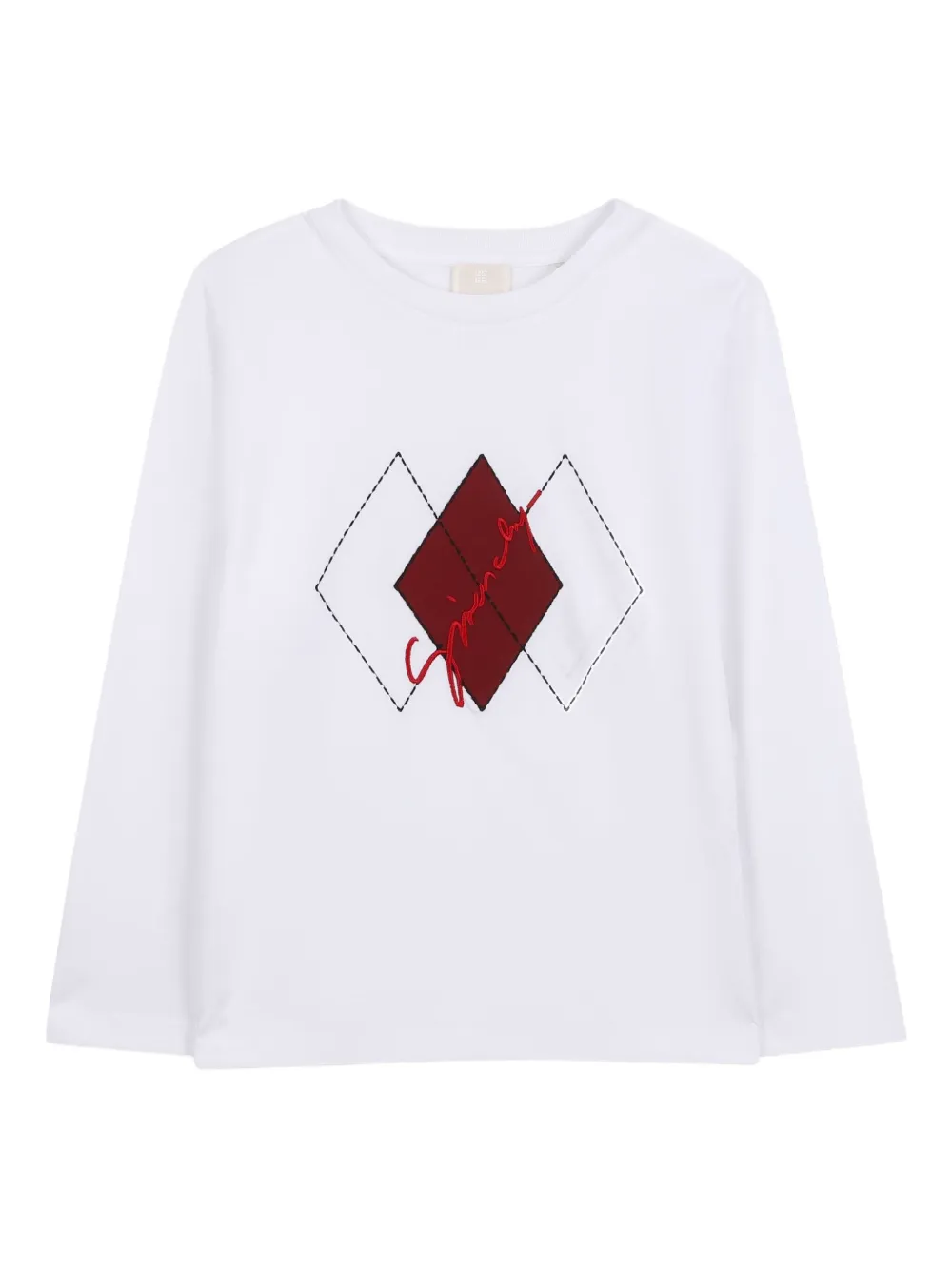 Givenchy Kids graphic-print T-shirt Wit