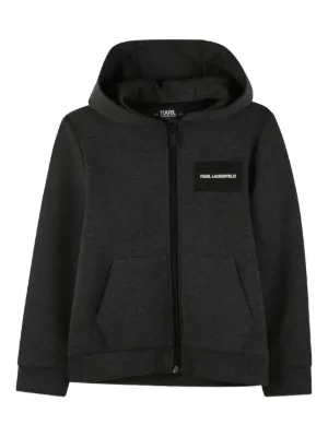 Givenchy Kids ジップアップ パーカー | ブラック | FARFETCH JP