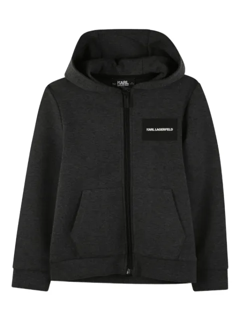 Karl Lagerfeld Kids hoodie con cierre