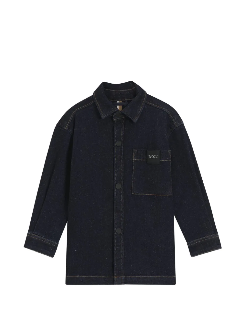BOSS Kidswear Camicia in cotone - Blu