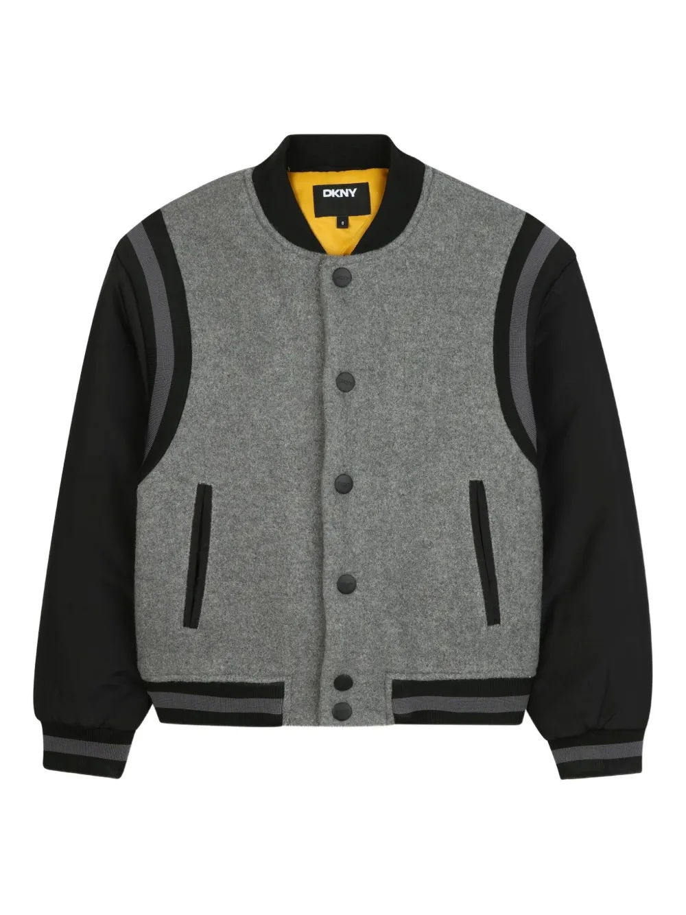 Dkny Kids Bomberjack met geborduurd logo Grijs