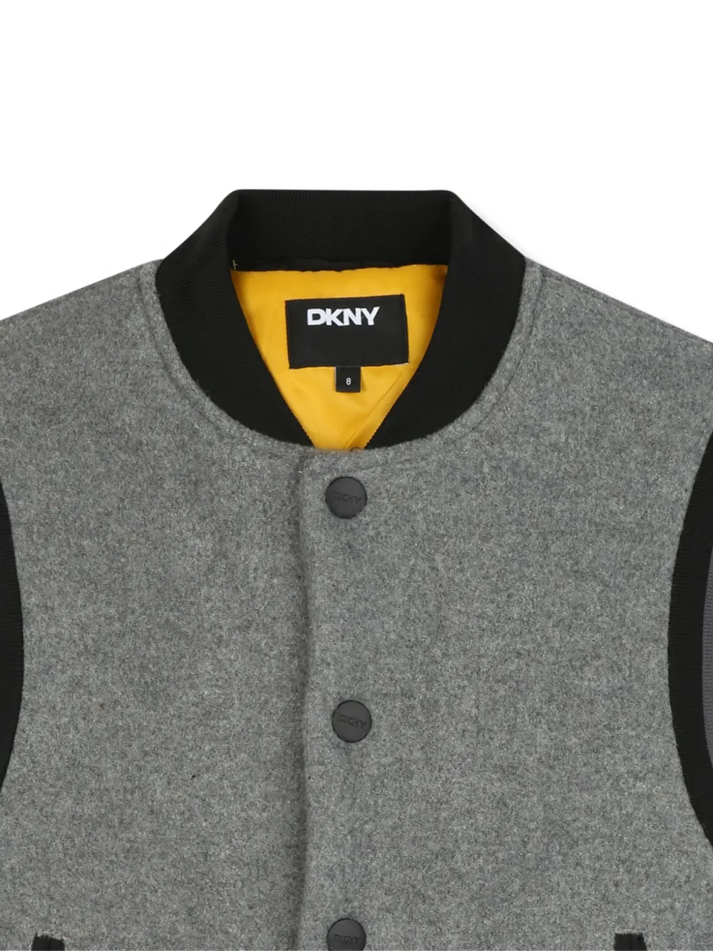 Dkny Kids Bomberjack met geborduurd logo Grijs